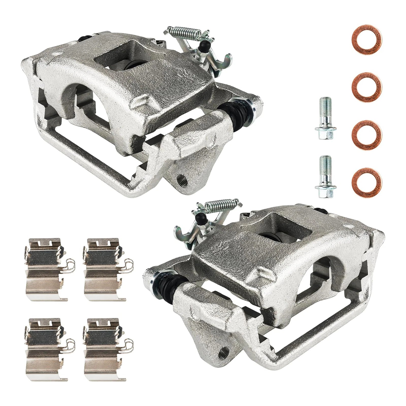 2X Rear Brake Calipers w/ Bracket for Chrysler Town & Country (2012–2017)