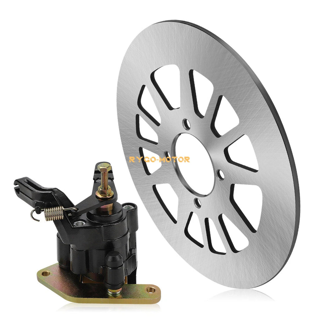 Rear Brake Caliper & Disc Rotor Set for Yamaha YFM350X Warrior 350 (1990–2004)