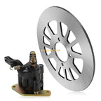 Rear Brake Caliper & Disc Rotor Set for Yamaha YFM350X Warrior 350 (1990–2004)