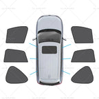 6x Car Window Shades for Mazda CX-5 (2012–2017) UVA & UVB Protection