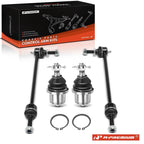 Set of 4 Front Side Sway Bar Ball Joints for Ford F-150 (2010–2014)