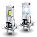 2X H7 LED Headlight Bulb Kit for 60000LM 6500K White