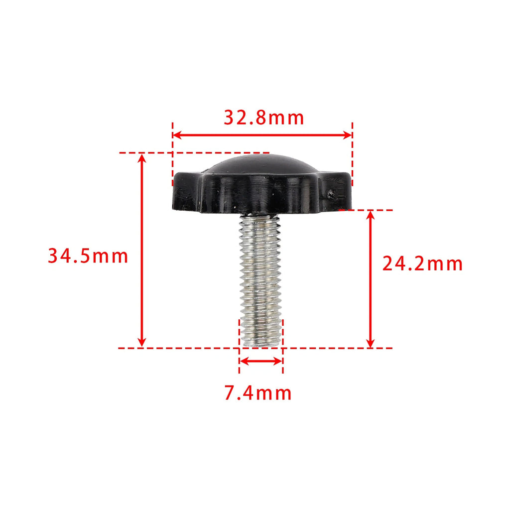 Set of 4 Saddle Bag Safety Bolts Locks for Touring (1993–2018)