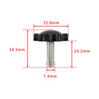 Set of 4 Saddle Bag Safety Bolts Locks for Touring (1993–2018)