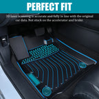 Set of 3 All Weather Floor Mats for Jeep Grand Cherokee (2016–2021)