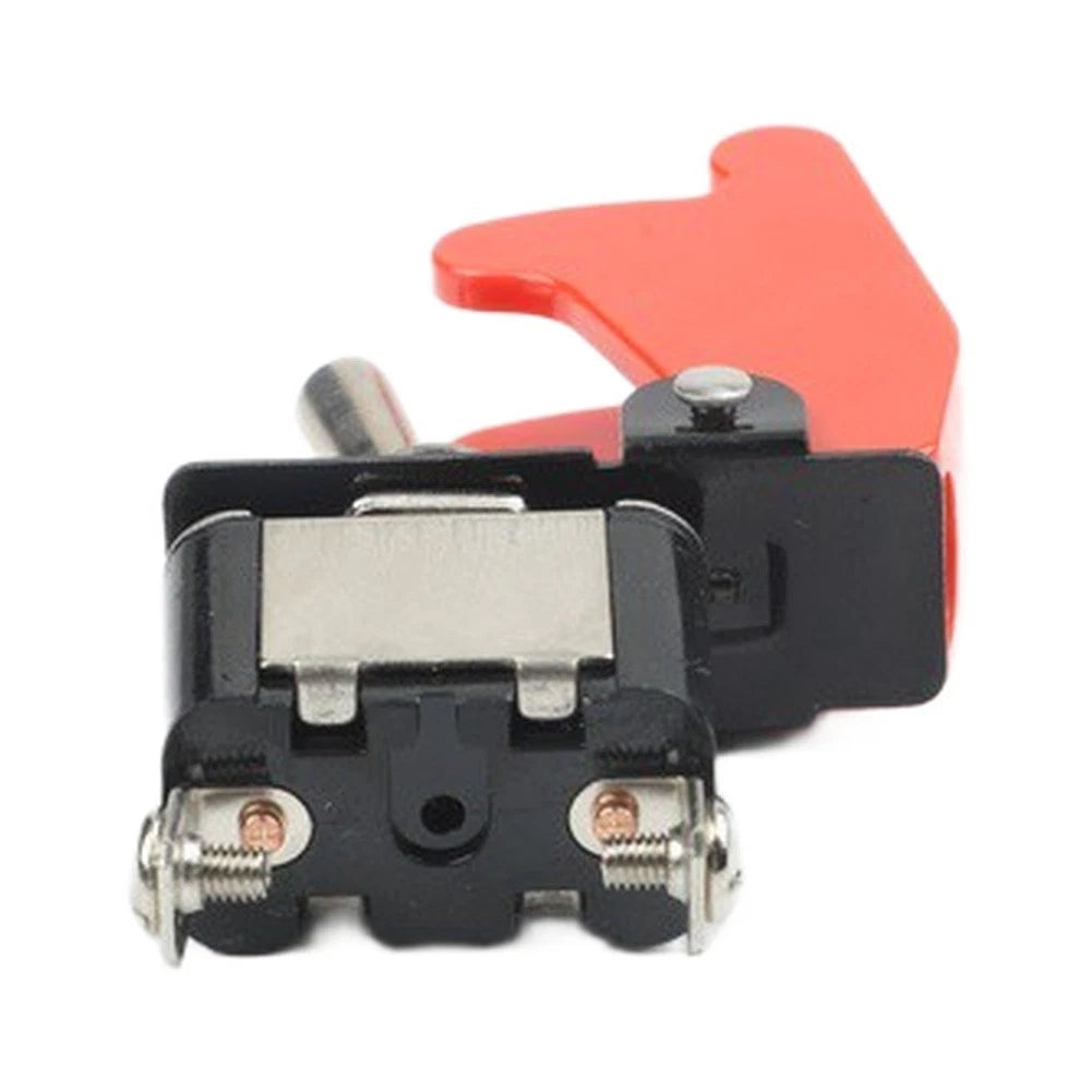2X ETEN1021 2Pin SPST Rocker Switch 250V 15A with Red Cover