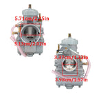 34MM Carburetor for Yamaha YZ125 (1974–1984) Round Slide