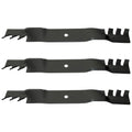 Set of 3 Mulching Blades for Various Makes & Models (71490003)