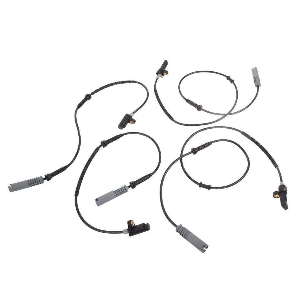 Set of 4 ABS Wheel Speed Sensors for BMW 740i 740iL (1994–2001)