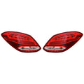 Set of 2 TYC Tail Light Lamp Assemblies for Mercedes-Benz W205 C300 (2015–2021)