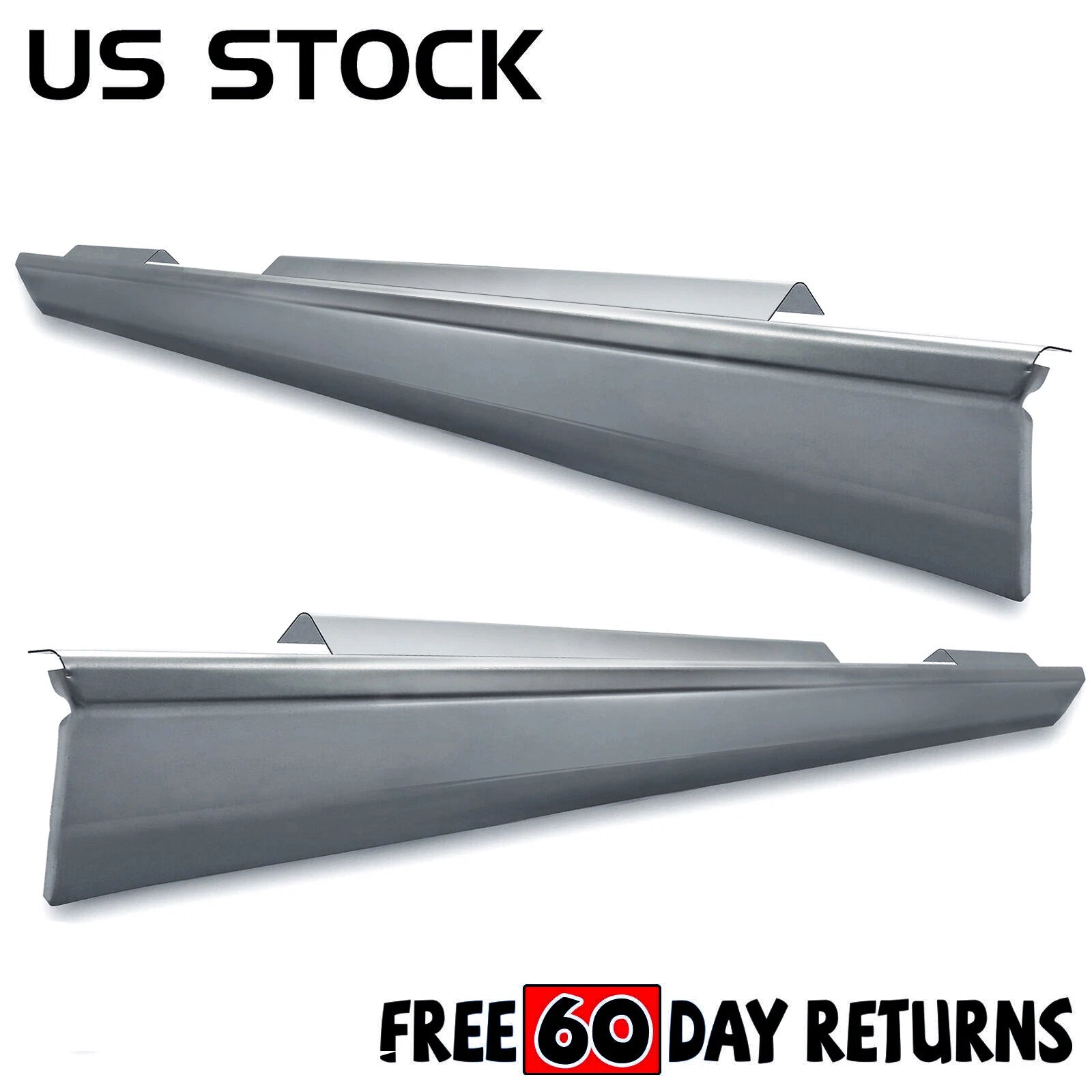 Set of 2 Rocker Panels for Chevy Suburban Tahoe / GMC Sierra (1999–2006)