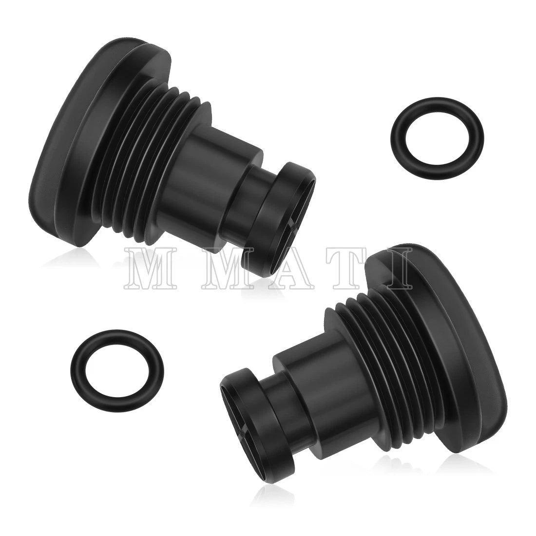 2X Water Flush Plug & O-Ring Gasket for Suzuki Outboard DF25 to DF140 (17913-99E12)
