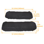 Black UTV Seat Covers for Polaris Ranger 500/700/800 (2002–2008)