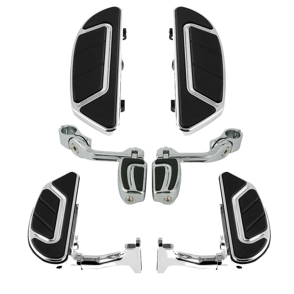 Driver Passenger Floorboard & Highway Footpegs for Harley Electra Glide (1993–2023)