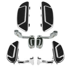 Driver Passenger Floorboard & Highway Footpegs for Harley Electra Glide (1993–2023)