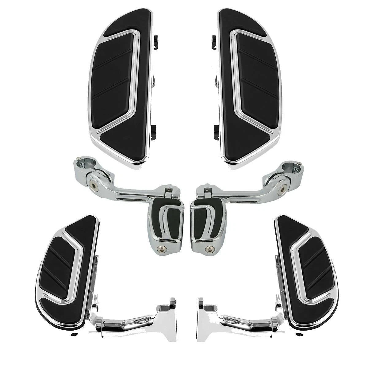 Driver Passenger Floorboard & Highway Footpegs for Harley Electra Glide (1993–2023)
