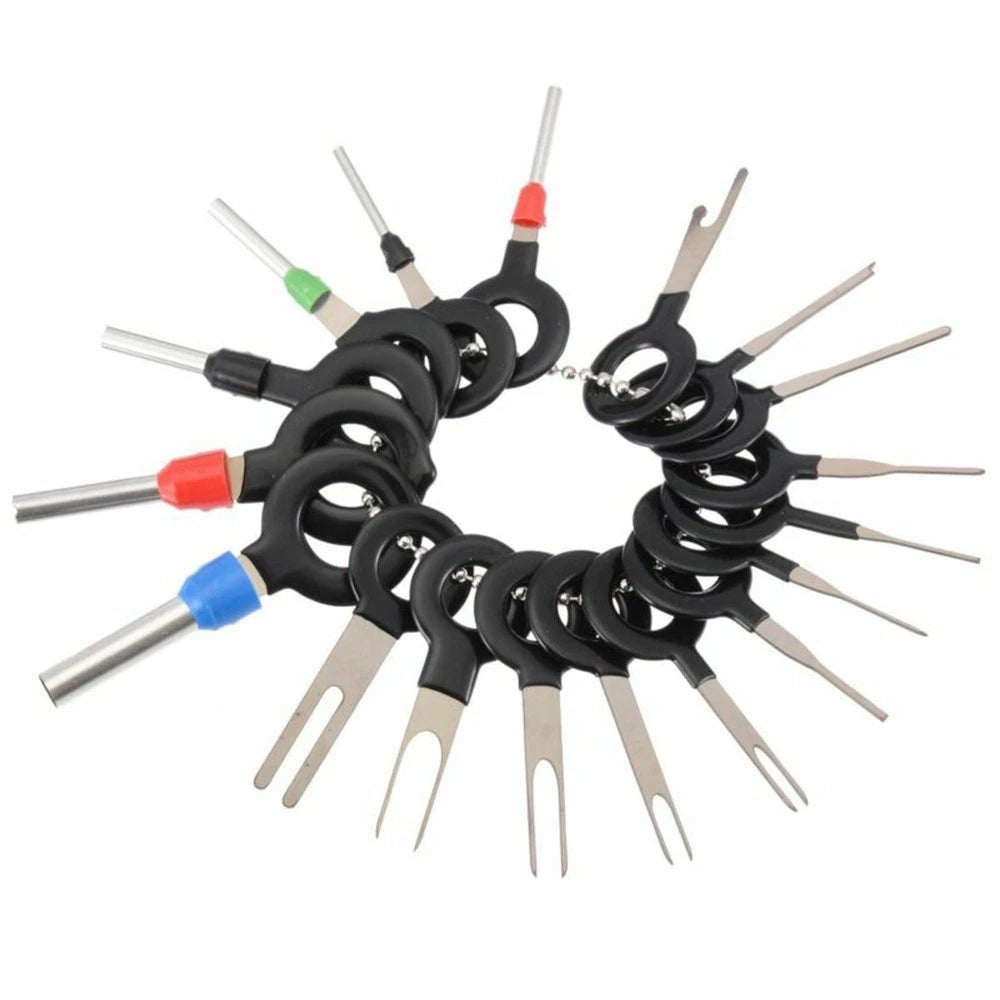18pcs Wire Terminal Removal Tools for Automotive Electrical Wiring