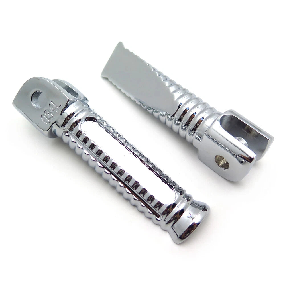 Front Dirt Bike Foot Pegs for Suzuki GSXR 600 1000 GSX-R 750 (2000–2013) Chrome