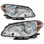 Factory Style Chrome Housing Amber Corner Headlights for Chevrolet Malibu (2008–2012)