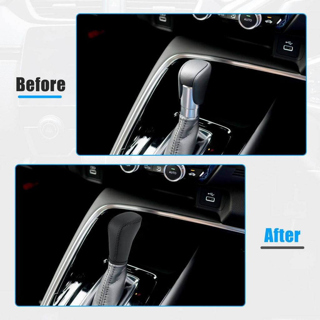 Black Gear Shifter Shift Knob Cover for Honda Accord (2018–2022)