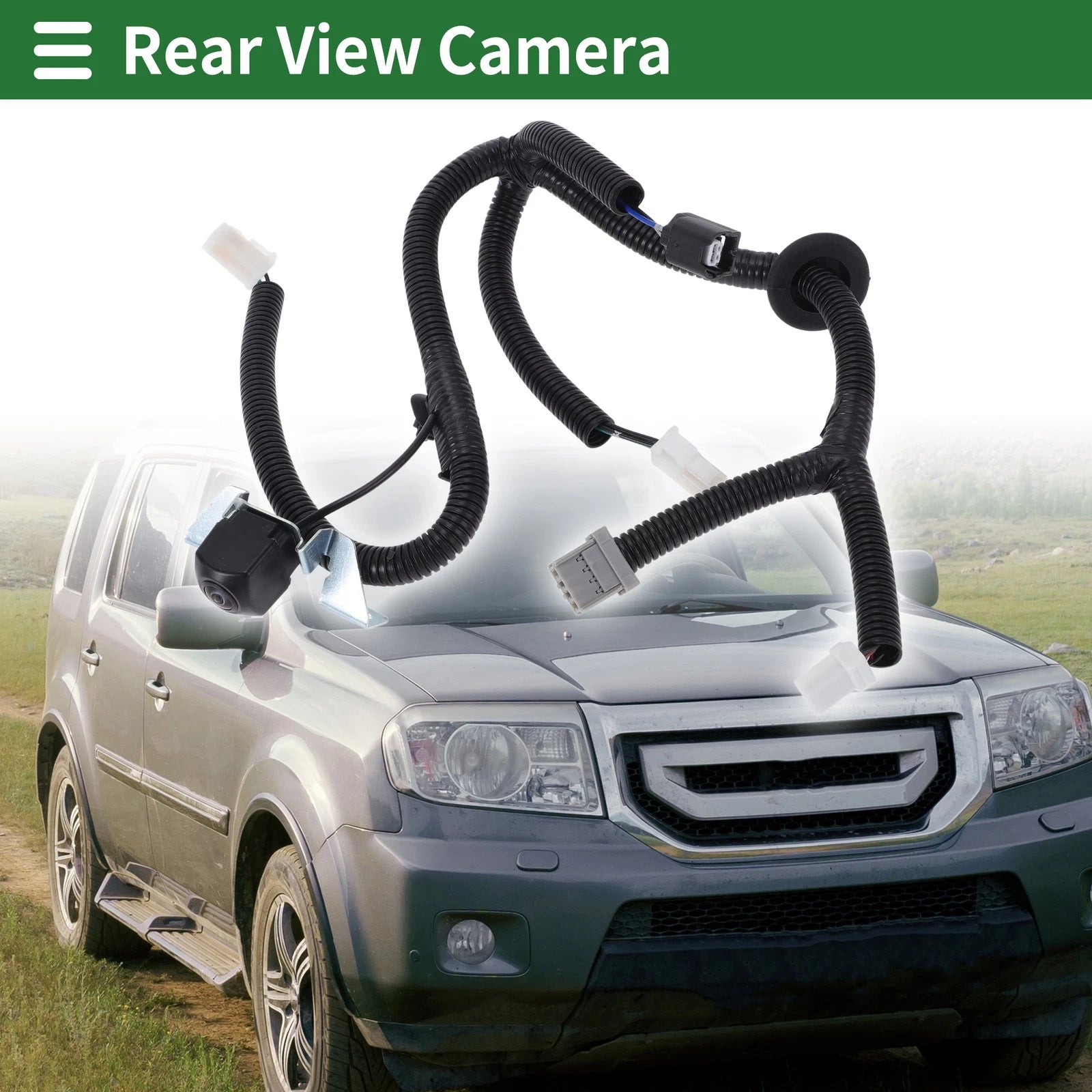 Rear View Camera for Honda Pilot (2009–2015) 120-180 Degree