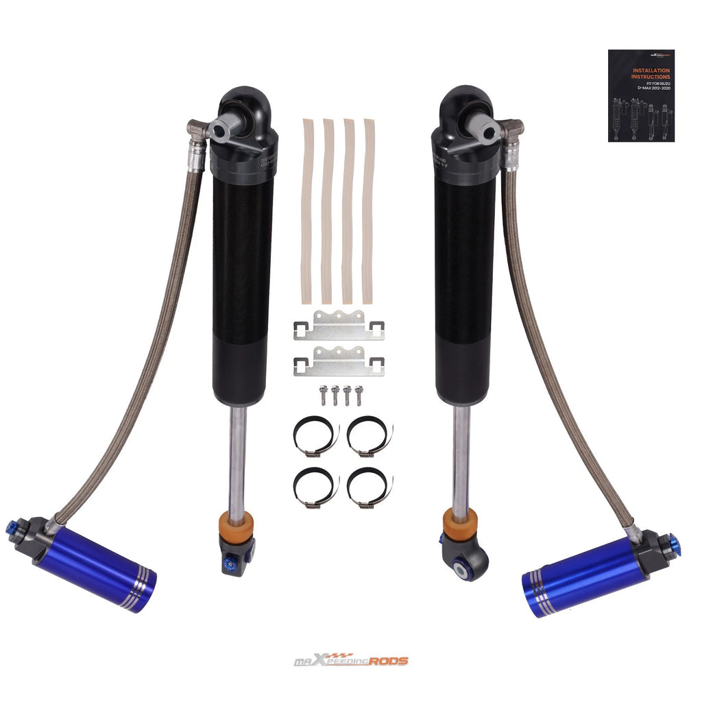 2X Front Shock Remote Reservoir 2-3" Lift for Jeep Gladiator (2020–2023)