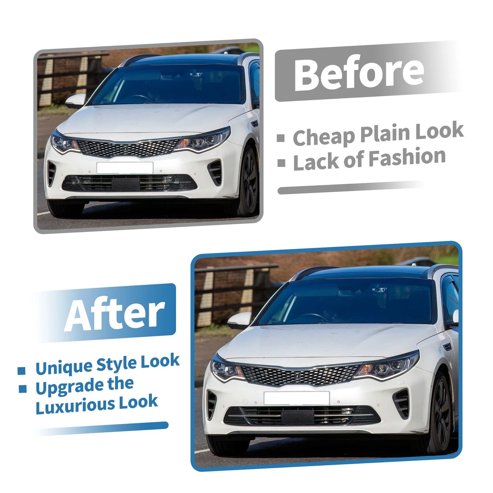 Lower Grille Front Bumper Grille for Kia Optima (2015) 1 Pcs