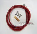 2X Steel Braided Front Brake Lines for Honda TRX400EX TRX400X (All Years)