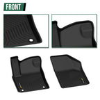 TPE Floor Mats Trunk Cargo Liner for Volkswagen Atlas (2018–2025)