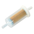 Fuel Filter for Mower Tractor (Fits 1/4 Inch Fuel Line)