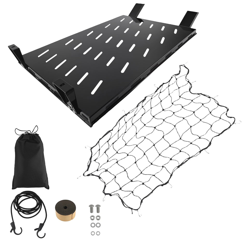 Rear Cargo Rack for Jeep Wrangler TJ (1997–2006) 300 lbs Capacity, Elastic Net