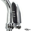 Highway Streamliner Foot Peg Mount Clamp for Harley Sportster 883 1340 (1", 1 1/4")
