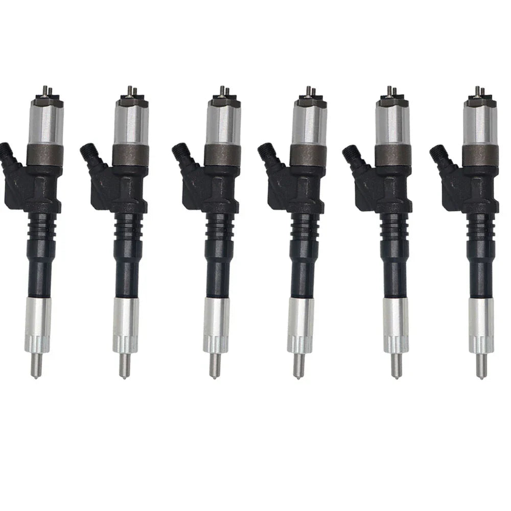 6 x Fuel Injectors for Komatsu S6D125