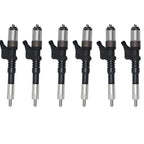 6 x Fuel Injectors for Komatsu S6D125