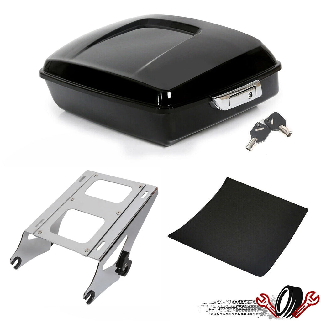 Chopped Touring Luggage System with Mounting Rack for Harley Road Glide (2014–2025)