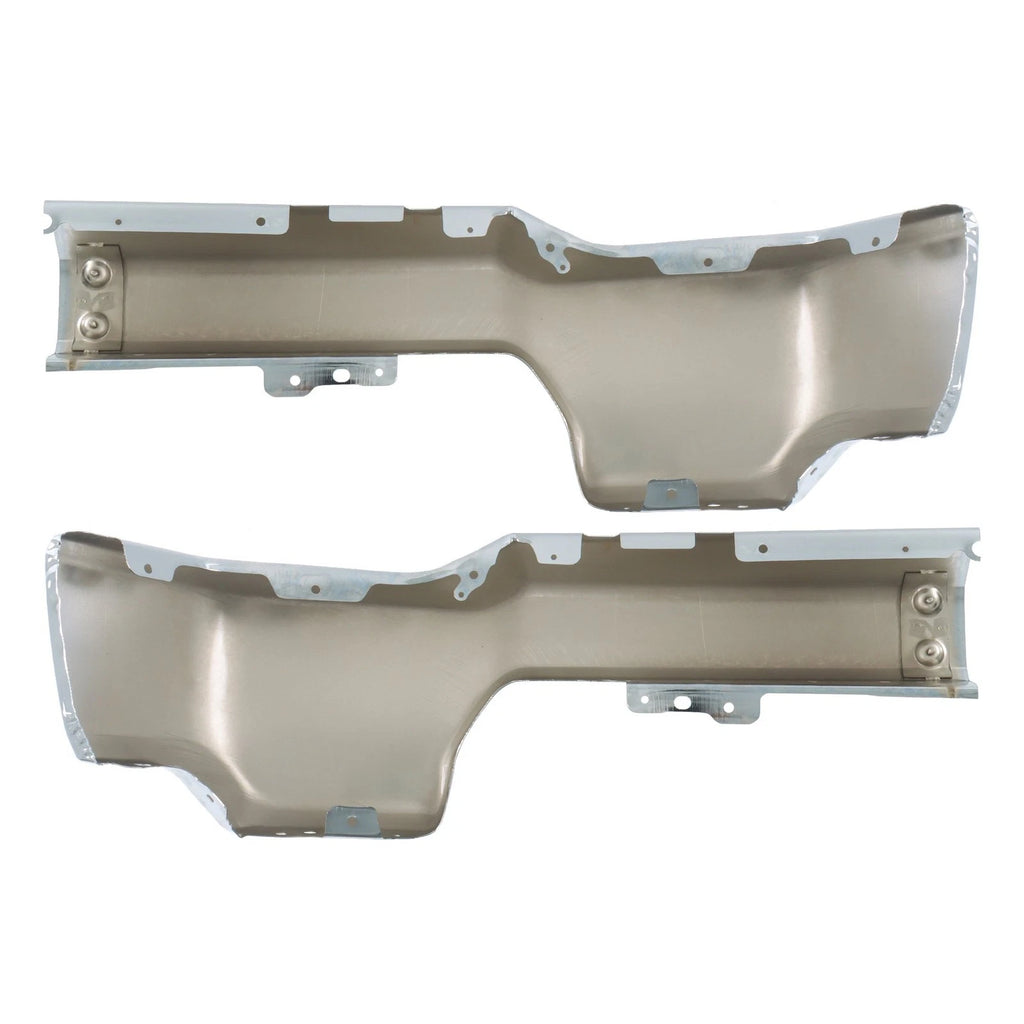 Chrome Split Front Bumper for Chevy Silverado 2500HD 3500HD (2020-2023)