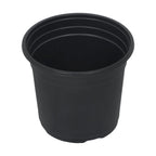 Set of 100 Plastic Flower Nursery Pots with Drainage Holes