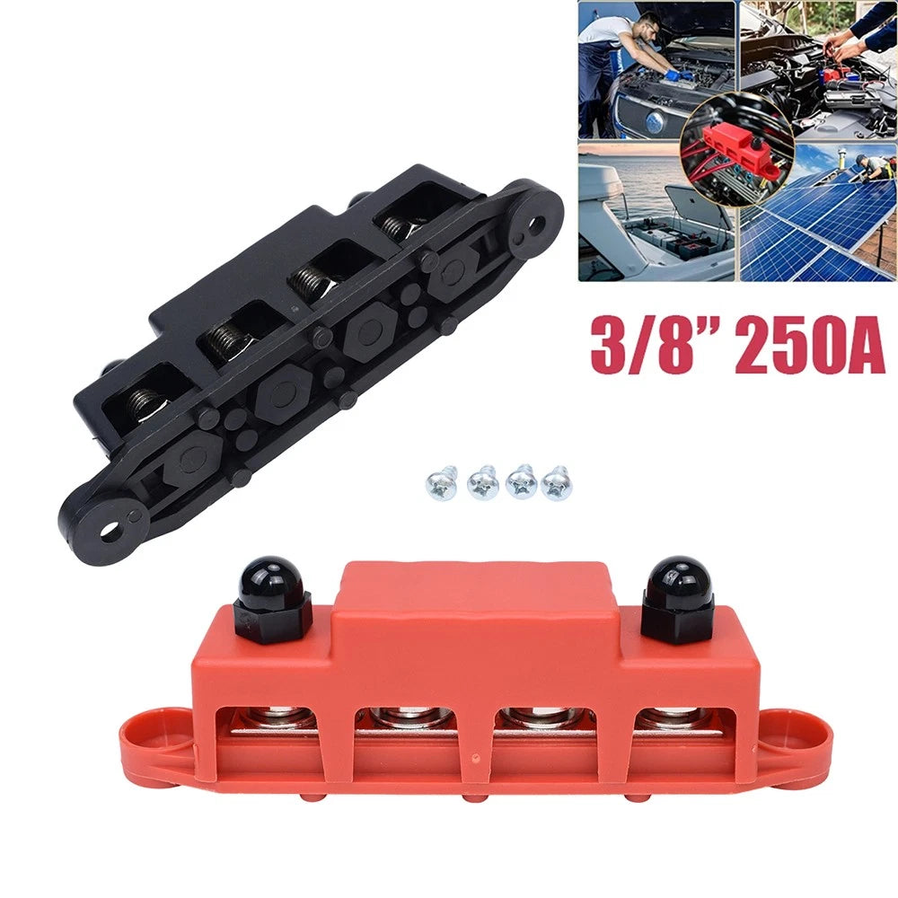 Busbar Power Distribution Terminal Block for Universal Applications (250A)