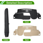 Dashboard Cover for Lexus RX350 (2016–2019) Dash Mat Carpet Black