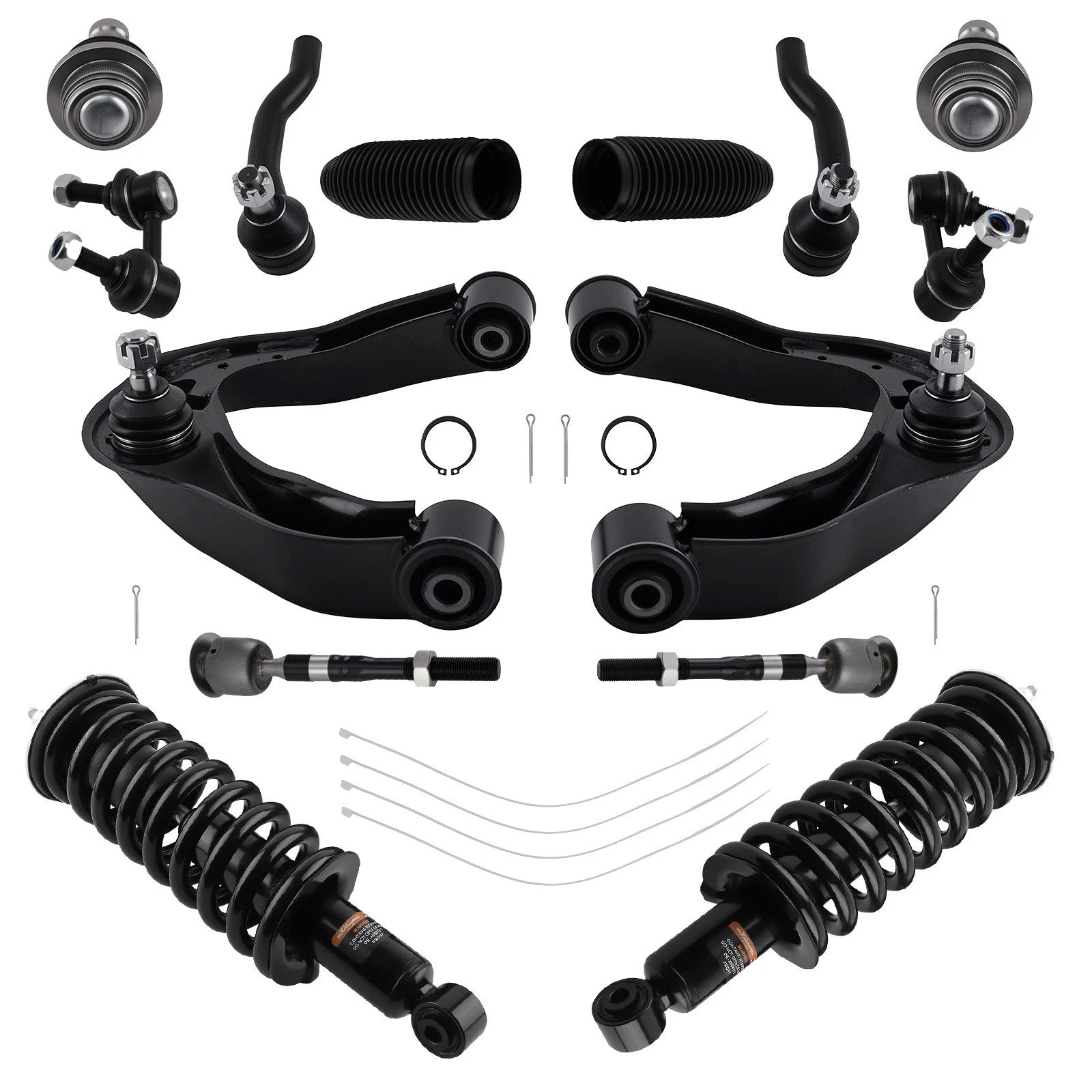 Complete Struts w/Control Arms Kit for Nissan Pathfinder (2005–2012)