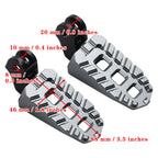 Front Footrests Foot Pegs for Scrambler 400X (2023–2024)