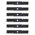 Set of 6 Mulching Blades for Exmark Lazer (Fits 103-6396)