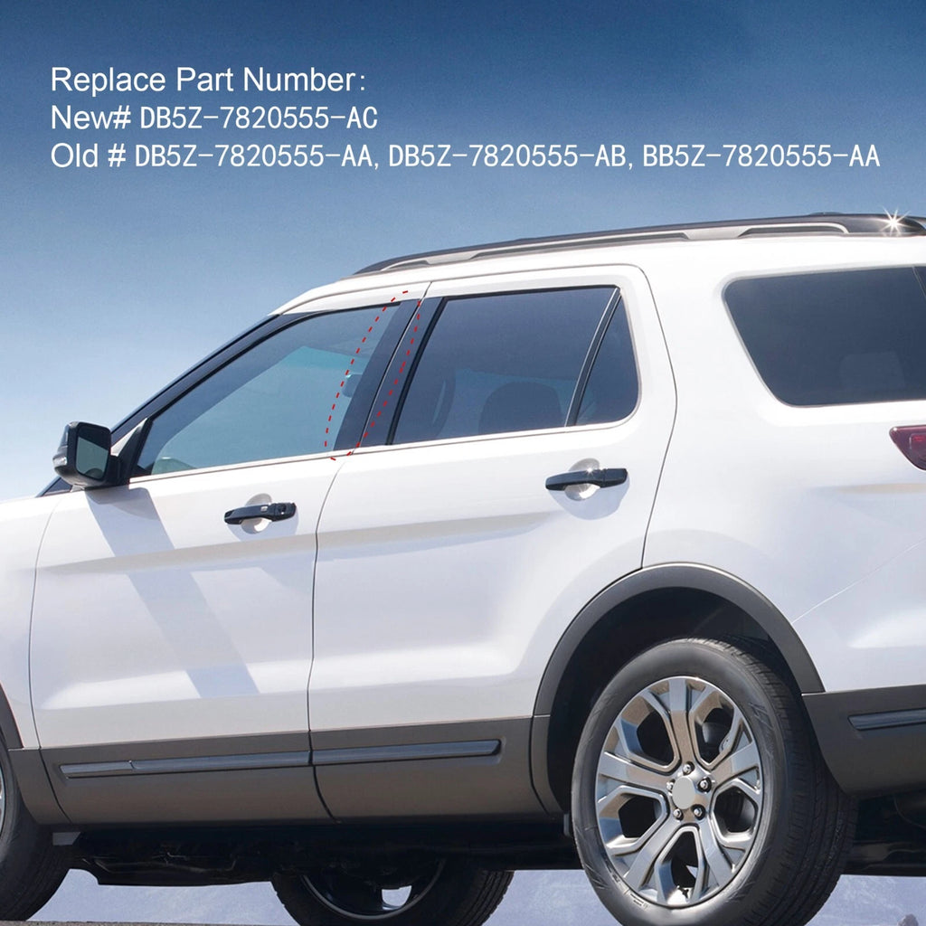 Left Driver Side Door Keypad Pillar Trim for Ford Explorer (2011-2019)