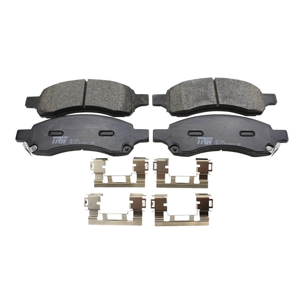 TRW Pro Front Ceramic Brake Pads for Enclave Traverse Acadia Outlook (2008–2017)