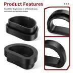 Air Cleaner Filter Tube Joint x2 for Honda CB360 CB360T CB360G CL360 (1974–1976)