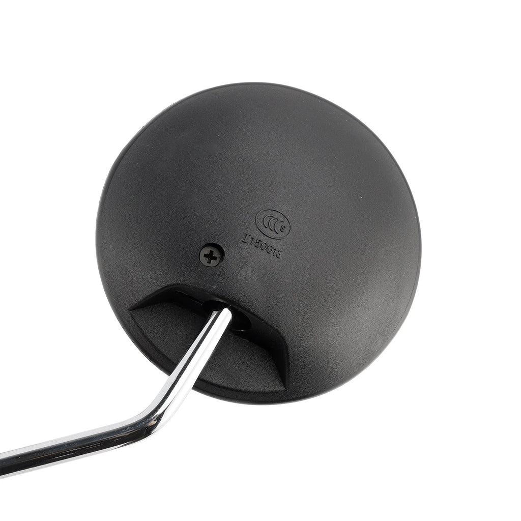 Black Round Mirror Set for Honda Express Spree Gyro Elite 50 (NA NC NQ NX SE TG50)