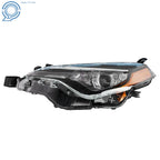 Left Headlight for Toyota Corolla CE L LE ECO (2017-2019)
