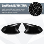 1 Pair Rearview Mirror Cover Overlay Gloss Black for Toyota Corolla (2020–2023)