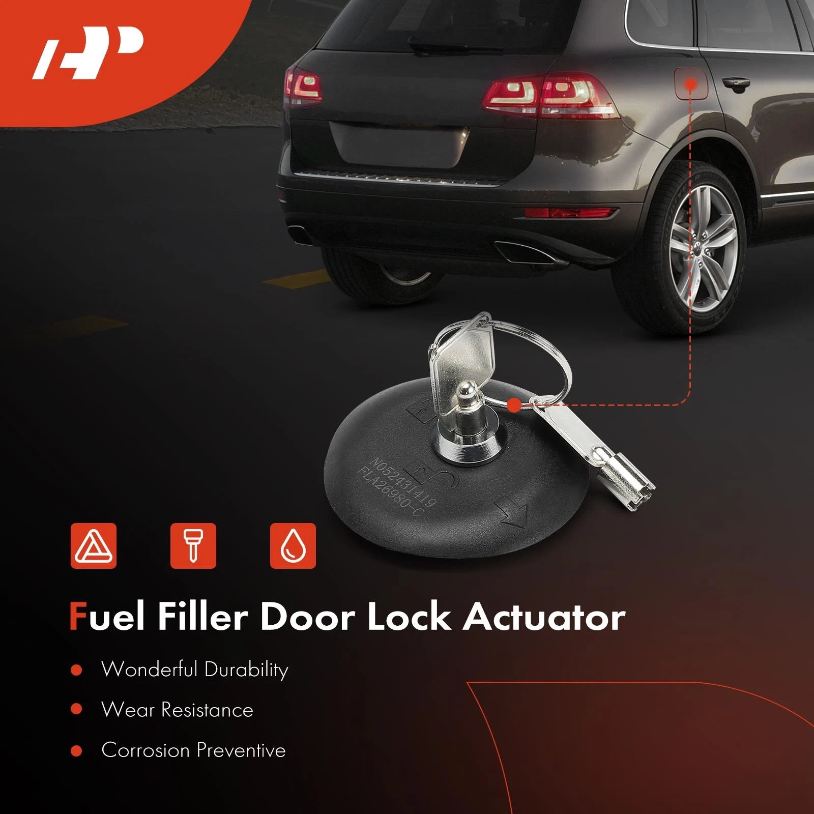 Fuel Tank Cap w/ Locking for Ford EcoSport (2018-2022)