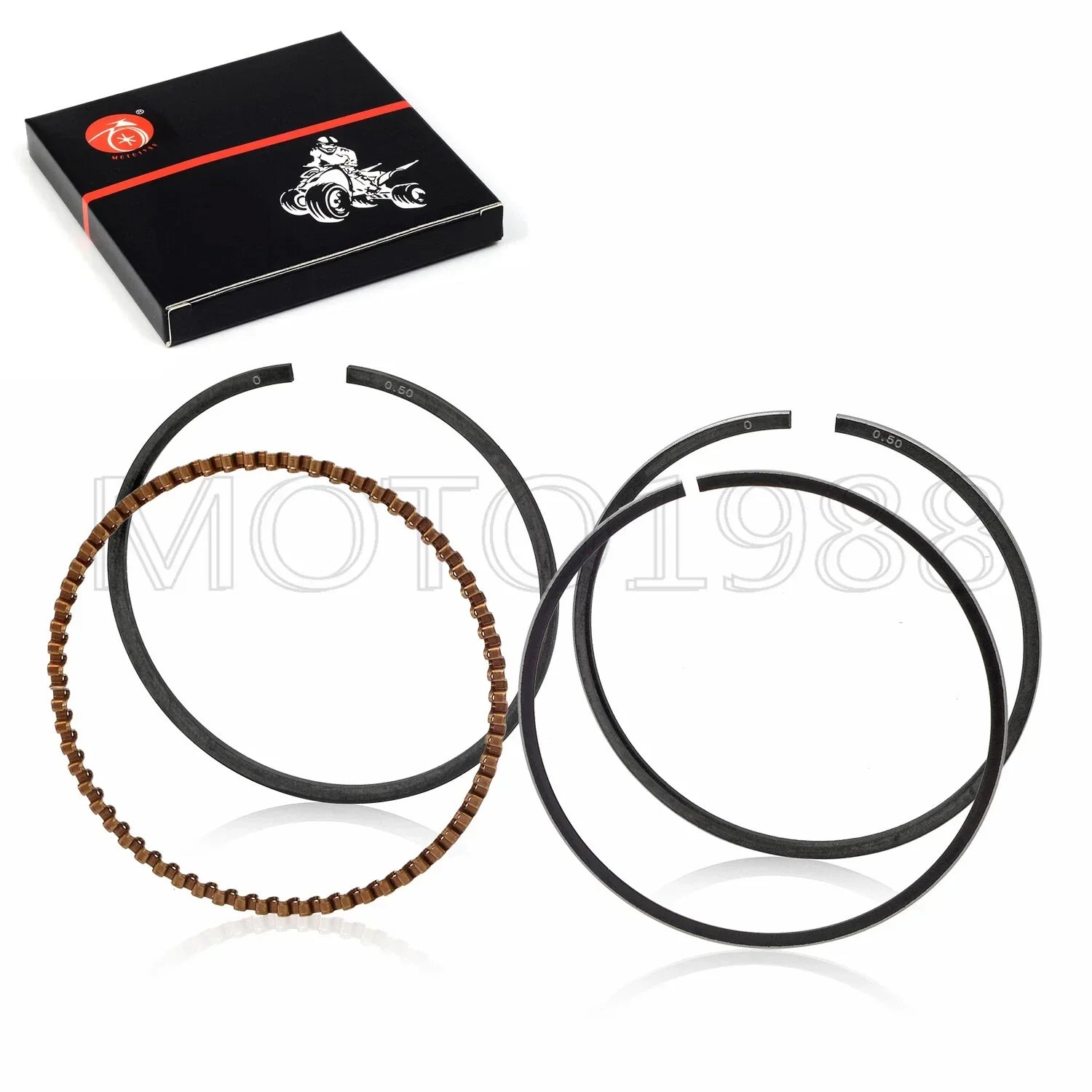 Piston & Ring 0.50mm Bore for EZGO Golf Cart Robin 295cc EH29C (1991–1998)